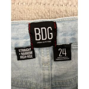 BDG Size 24 Straight High Rise Jeans
